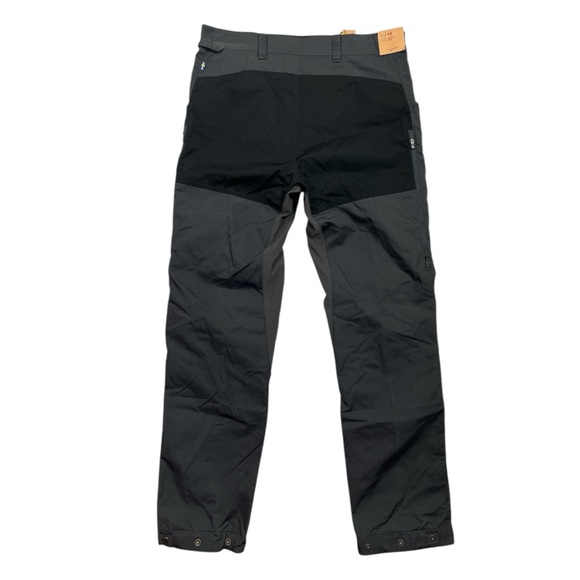 NWT FJALLRAVEN Vidda Pro Ventilated Trouser Men’s 32 x 32 in Dark Grey / Black - Picture 7 of 10